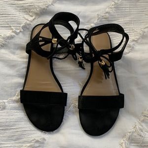 Black sandals